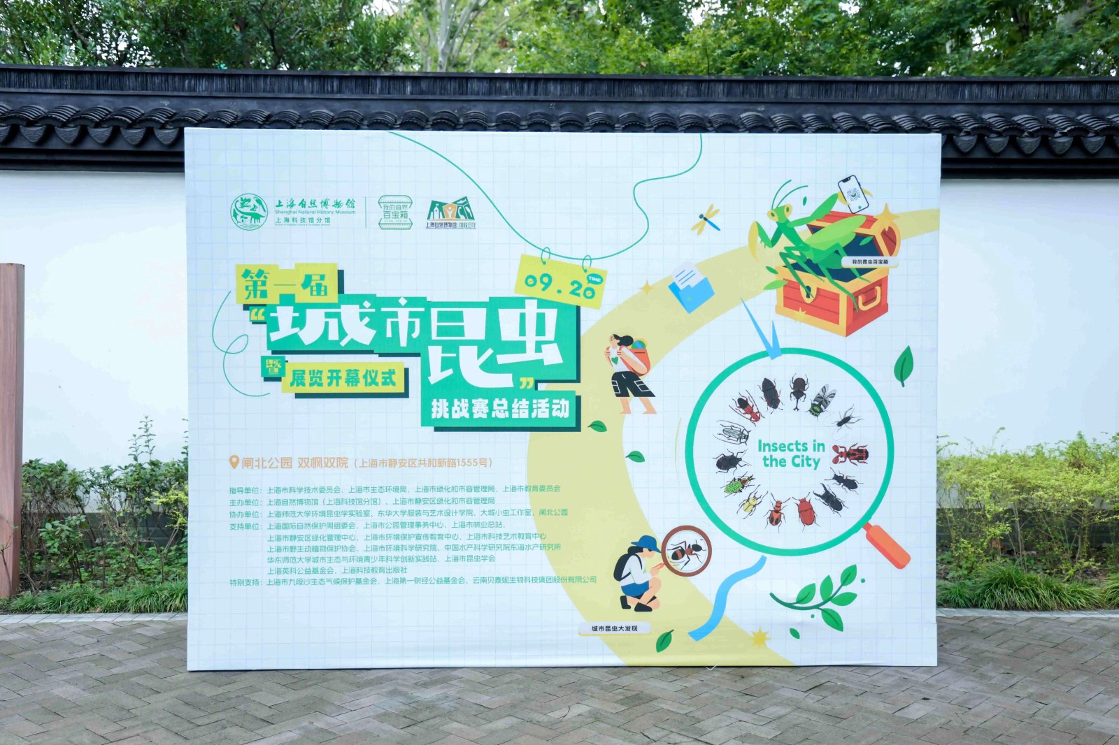 上海首届城市昆虫挑战赛圆满落幕，“城市昆虫”展览成为公园热门打卡地