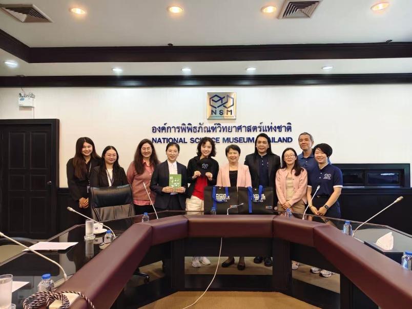 上海科技馆两名员工赴泰国国家科学博物馆交流学习，助力新馆开幕